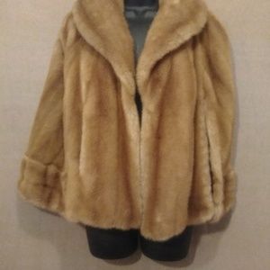 Mink cape